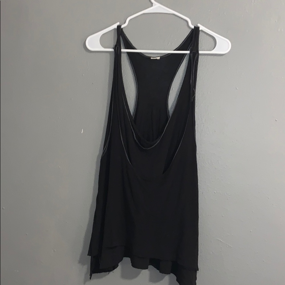 Free People Black Tank Top